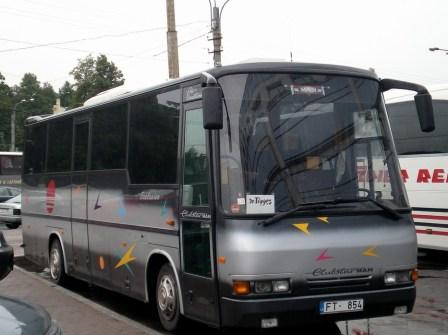 Bus rental in Sverige, Sweden MAN 30 seats