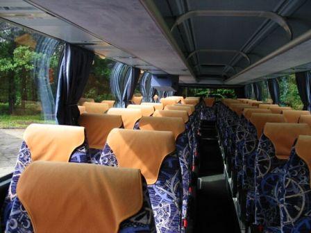 bus rental Sverige, Sweden neoplan 50 seats